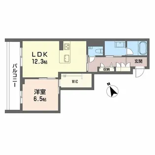 シャーメゾン下荒田【2階】の間取り