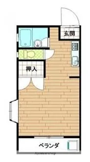 シャンボールマエダ【2階】の間取り