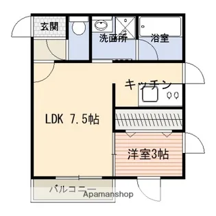 メゾンSR【2階】の間取り