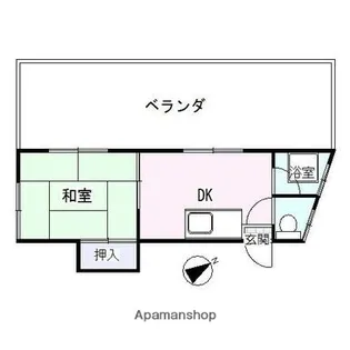 下荒田Nビル【3階】の間取り