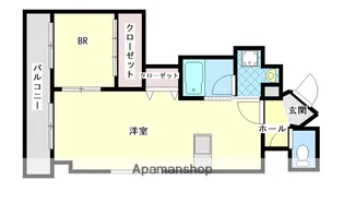 グランパルク橘館【503号室】の間取り