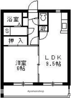 クール永吉【1階】の間取り