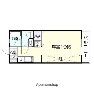 ペガサスⅡ【303号室】の間取り