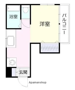 スプリングハイツ中洲【2階】の間取り