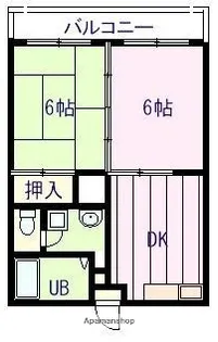 マルメゾンA【101号室】の間取り