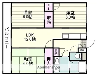 クレールハウスY【101号室】の間取り