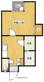 鹿児島県鹿児島市武1丁目【マンション】の間取り