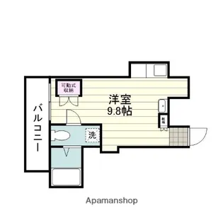 ルフォンT平之町【203号室】の間取り