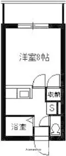 エスポアールエデン【202号室】の間取り