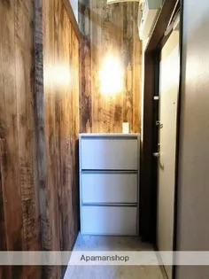 カレン照国【203号室】の玄関