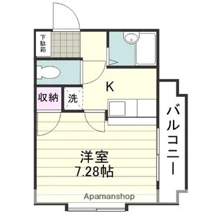 れいめい武【3階】の間取り