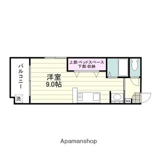 第2津曲コーポ【304号室】の間取り