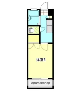 YARD HOUSE20【503号室】の間取り