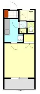 YARD HOUSE20【2階】の間取り