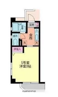 ハーベストタウン【205号室】の間取り