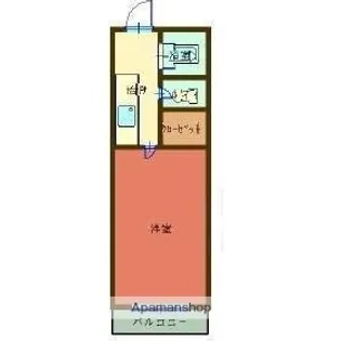ツールド新照院【2階】の間取り