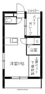 エアリアル坂之上【1階】の間取り