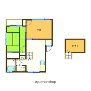 フレグランスS【B201号室】の間取り
