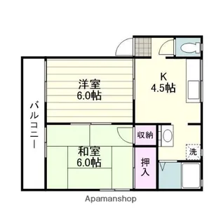 FRファミールA【1階】の間取り