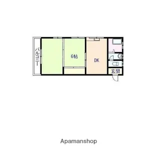 第4田畑ビル【303号室】の間取り