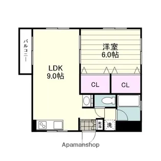 ファミールM【4階】の間取り