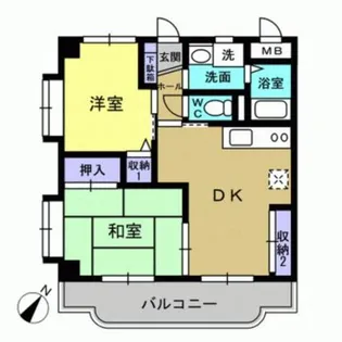 ティアラハイツ栄門【3階】の間取り