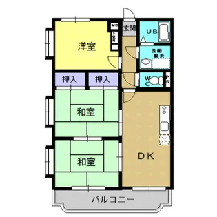 サンパティーク・D【301号室】の間取り