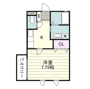 リバーサイドMK3【0303号室】の間取り