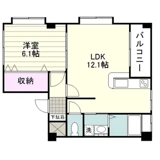 カリスト7【0401号室】の間取り