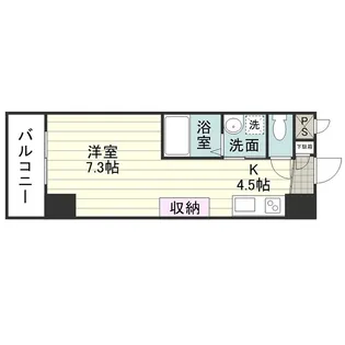 ビスタヴィラ 武【0502号室】の間取り