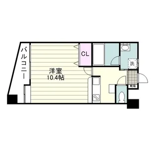 MBC不動産 谷山ビル【0503号室】の間取り