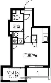 M’Z鴨池Ⅱ【101号室】の間取り