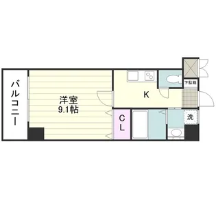 グリュッケン・ハム【0702号室】の間取り