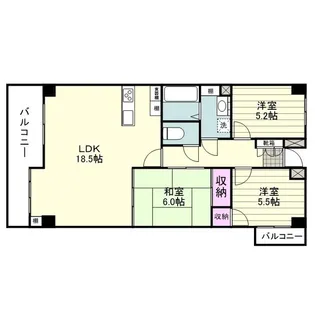 SGウイング荒田【1002号室】の間取り