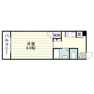 榎田ビル(郡元1丁目)【0302号室】の間取り