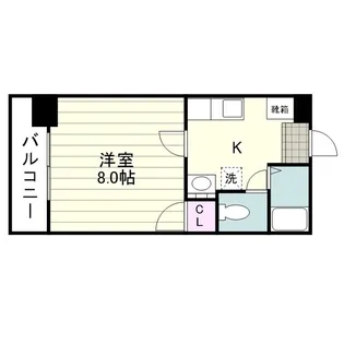 レジデンス上之園【0502号室】の間取り