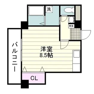 SKーⅠベイサイド【0203号室】の間取り