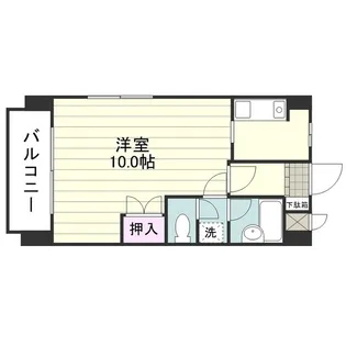 ボヌール和楽【0306号室】の間取り