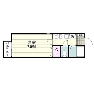 サニーコート東谷山【0203号室】の間取り