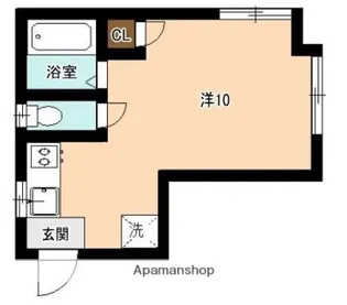 岩﨑ビル【3階】の間取り
