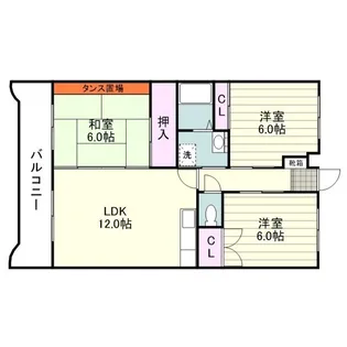 コンフォールM200【0212号室】の間取り