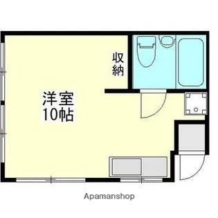 新原ビル【301号室】の間取り