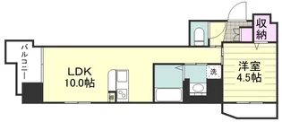 パーク鴨池【9階】の間取り