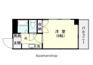メゾン きうら【4階】の間取り