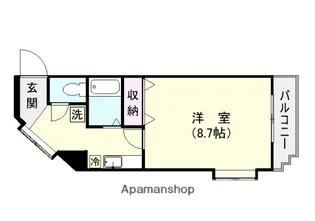 ホワイトマルセイユ【2階】の間取り