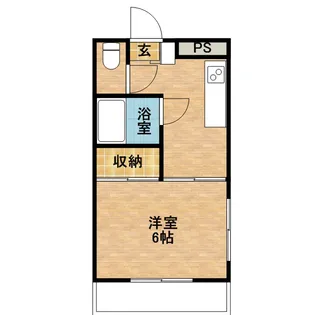 三宅ビル【401号室】の間取り