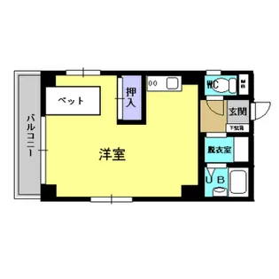 シルキーハイツ【501号室】の間取り