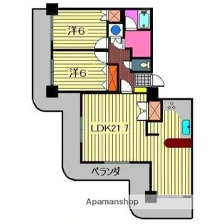 ストークマンション鹿児島【1005号室】の間取り