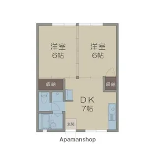 AMIGOS1【1階】の間取り