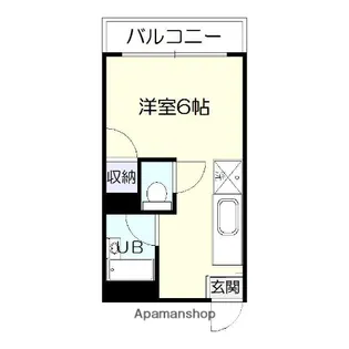 シャルルコーポ紫原【4階】の間取り